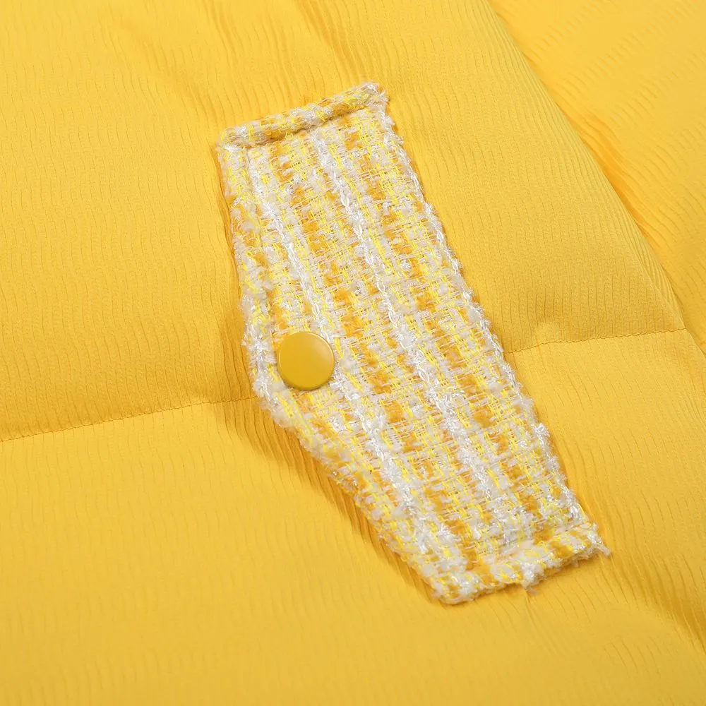 【NOW TREND】Gradient Patch Button Coat
