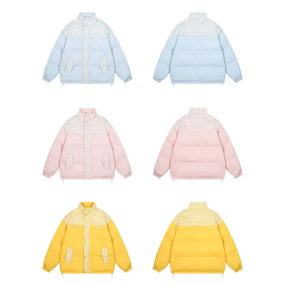 【NOW TREND】Gradient Patch Button Coat