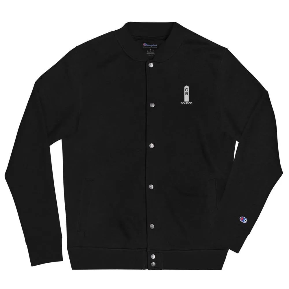 OB Stake Embroidered Champion Bomber Jacket