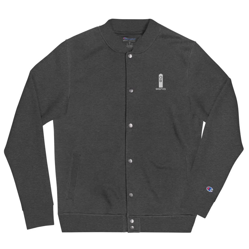 OB Stake Embroidered Champion Bomber Jacket