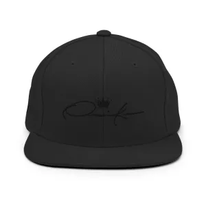 Onassis Krown Signature  Embroidered Baseball Cap Snapback