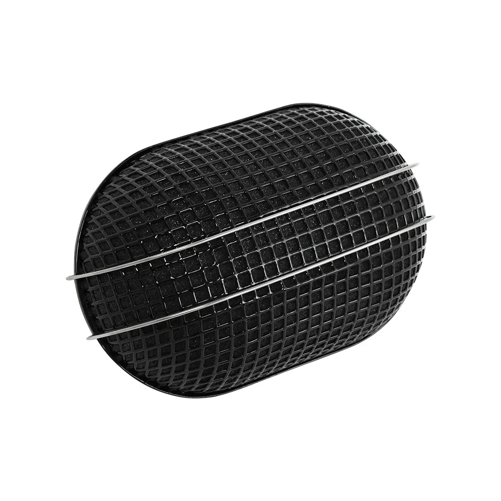 Oval Retro Mesh Air Cleaner - CV/Delphi - 1988-2017 - Black