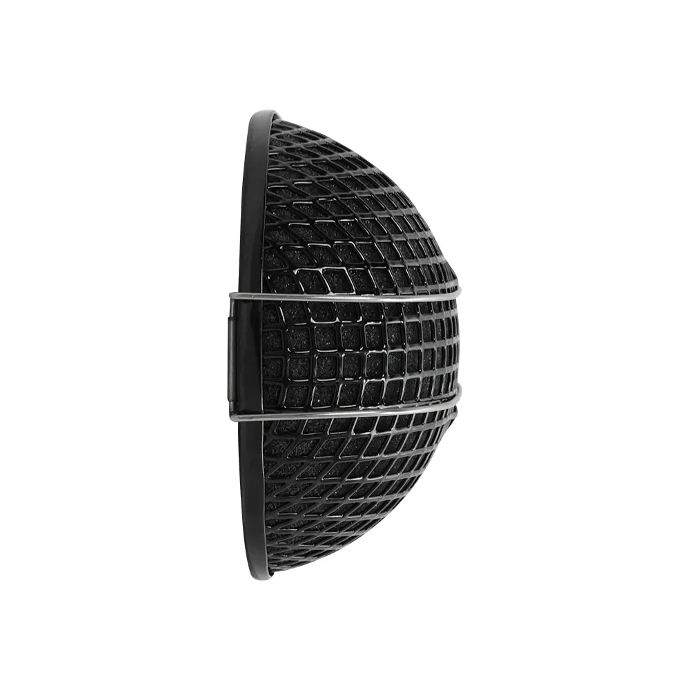 Oval Retro Mesh Air Cleaner - CV/Delphi - 1988-2017 - Black
