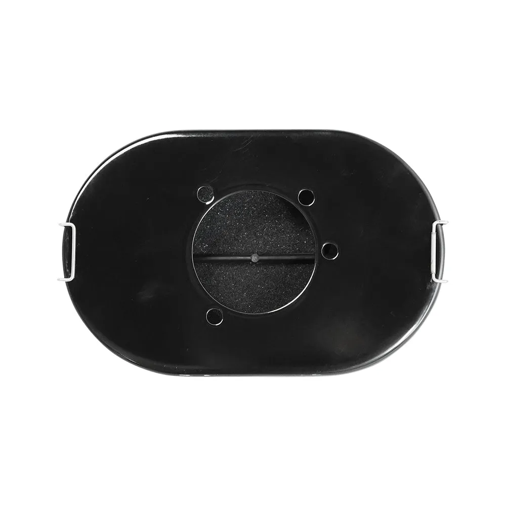 Oval Retro Mesh Air Cleaner - CV/Delphi - 1988-2017 - Black