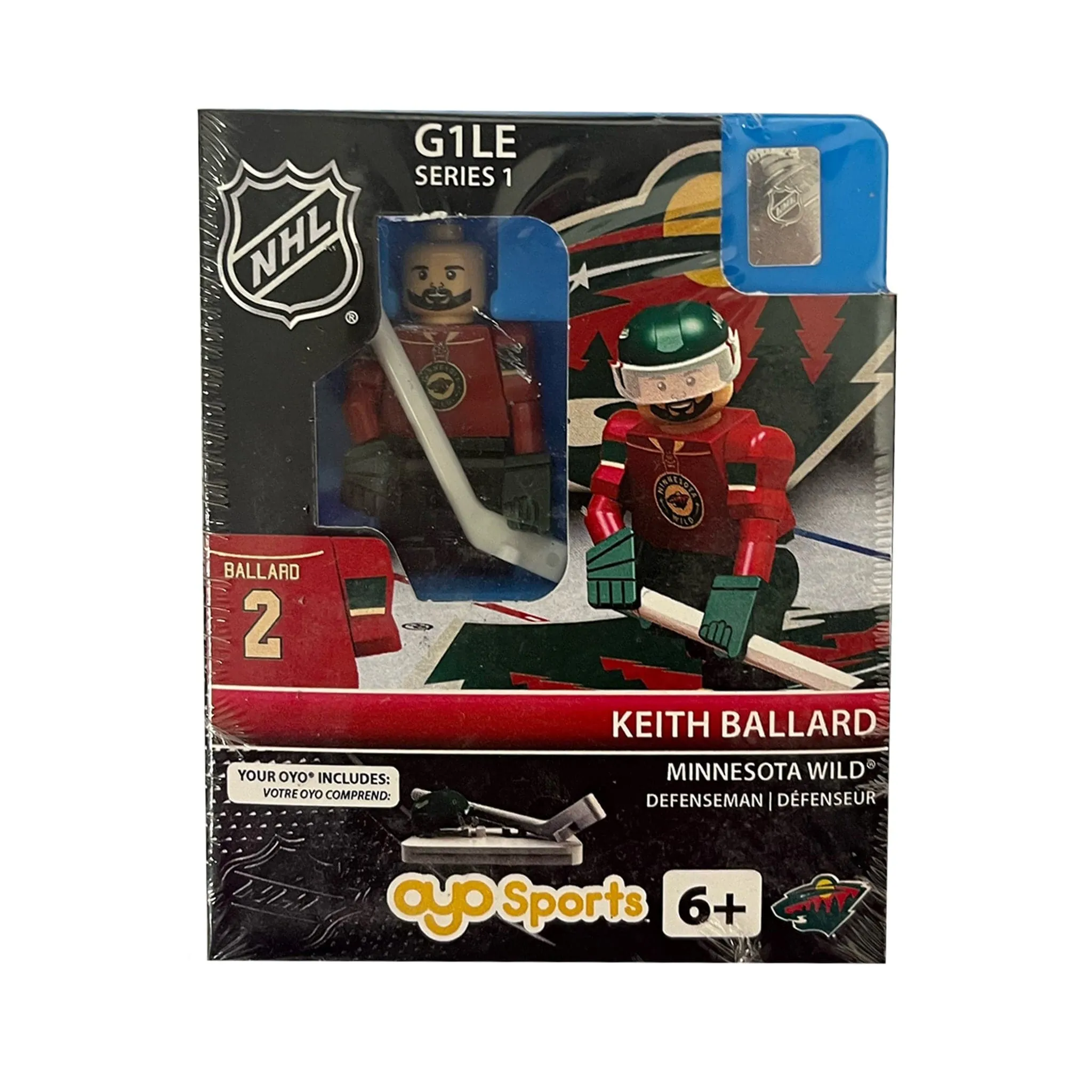 OYO NHL Player Mini Figure  - Minnesota Wild