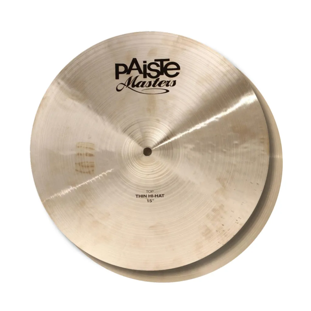 Paiste 15" Masters Thin Hi-Hats
