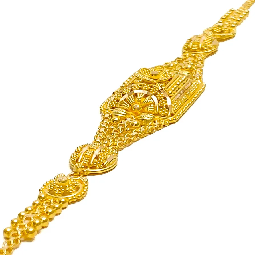 Palatial Gorgeous 22k Gold Bracelet