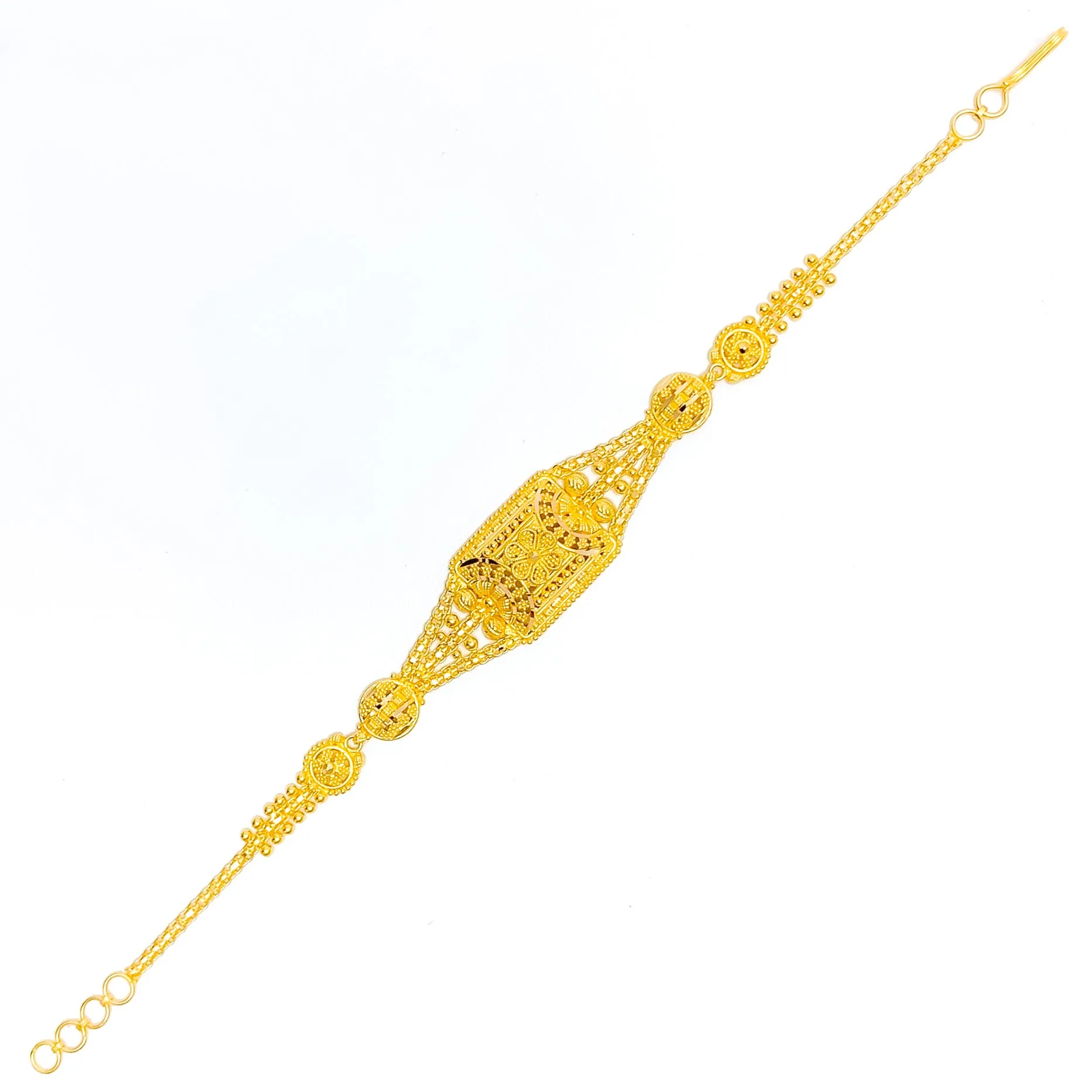 Palatial Gorgeous 22k Gold Bracelet