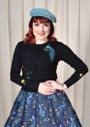 Peacock Floral Cardigan