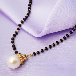 Pearl Drop Pendant Mangalsutra