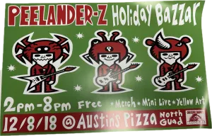 Peelander-Z Holiday Bazaar 2018 Poster