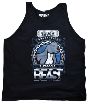 Pit Bull Beast Black Tank Top