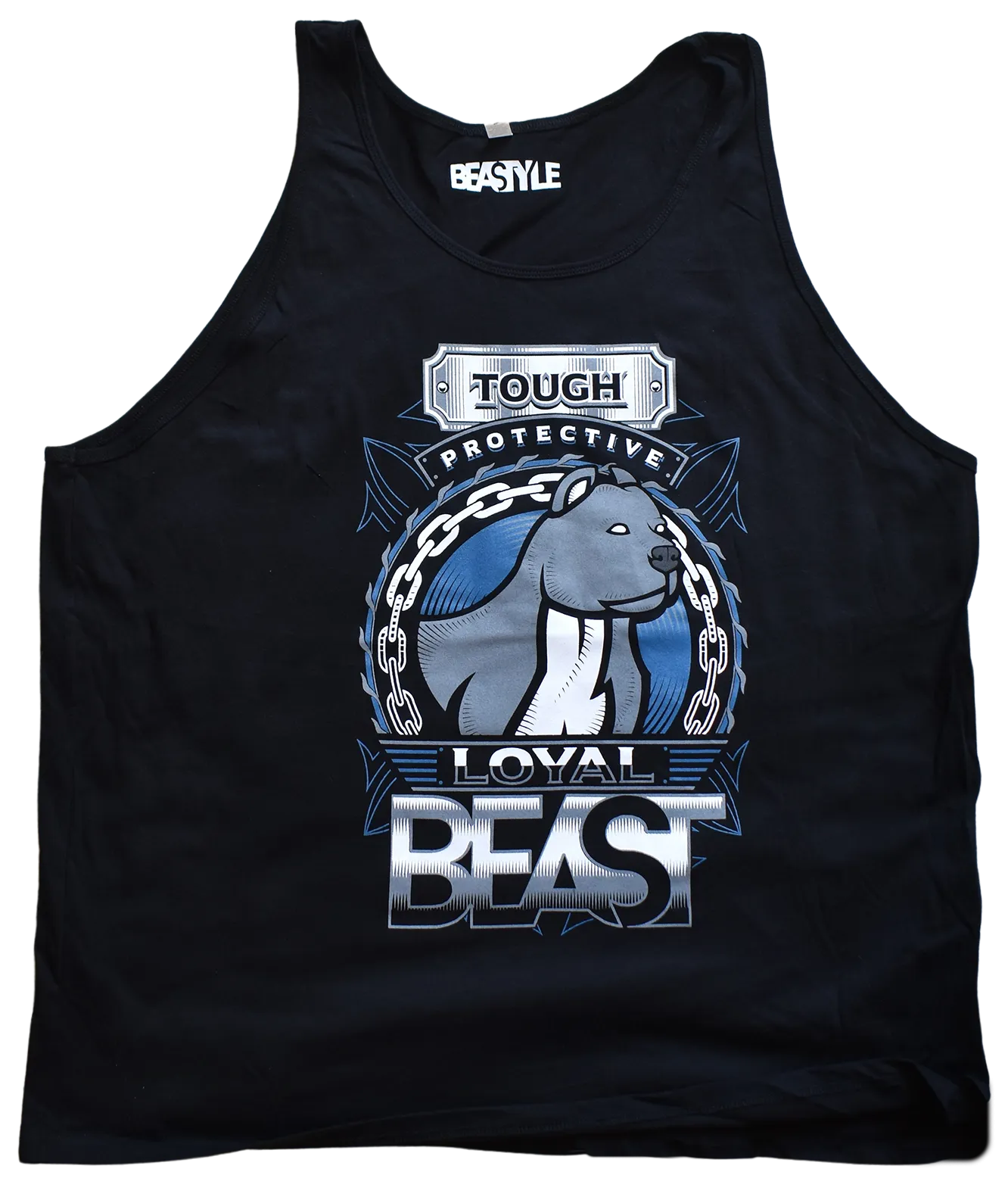 Pit Bull Beast Black Tank Top