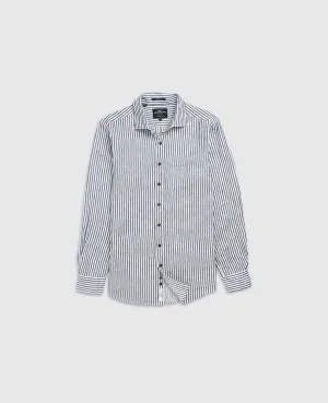 Port Charles Sports Fit Shirt - Deep Ocean