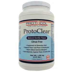 ProtoClear Citrus-Free Natural Vanilla