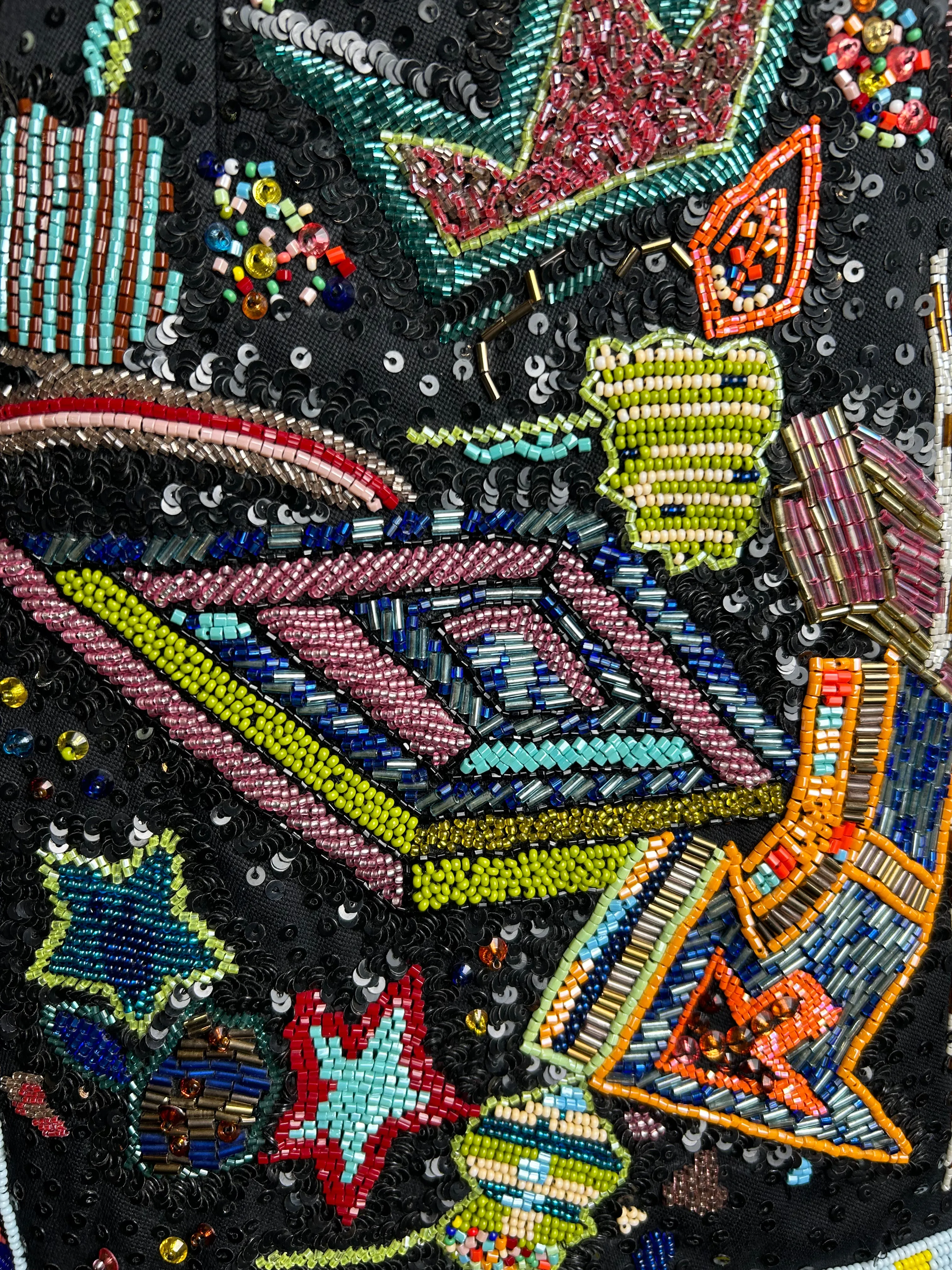 Pucci 2014 Heavily Beaded "1947" Commemerative Skirt, New/Old