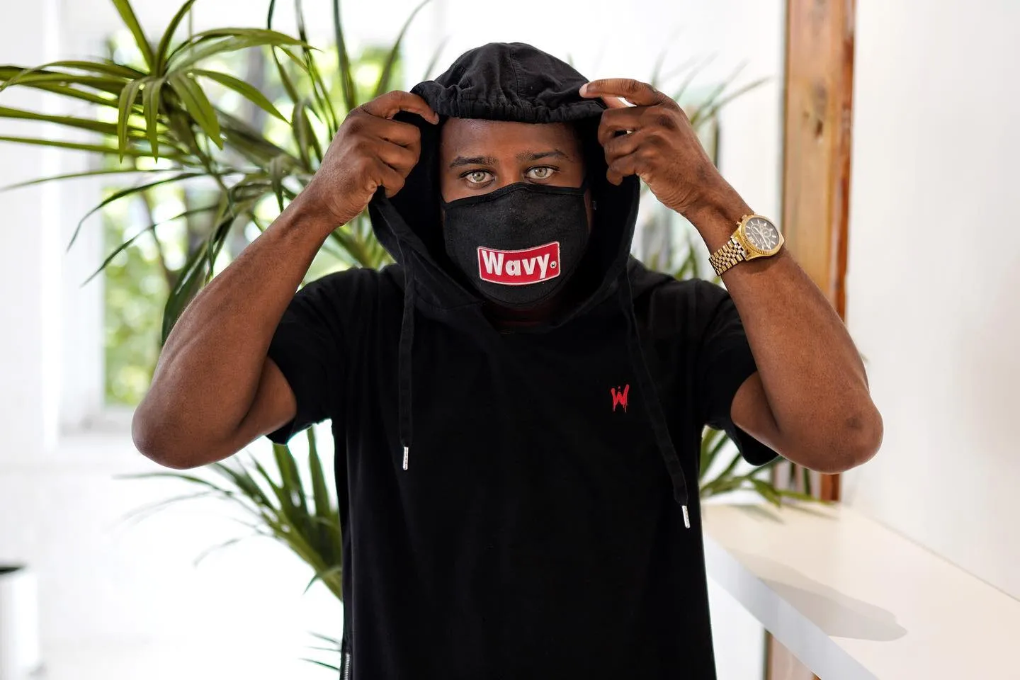 "Drippy W" Hooded Tee