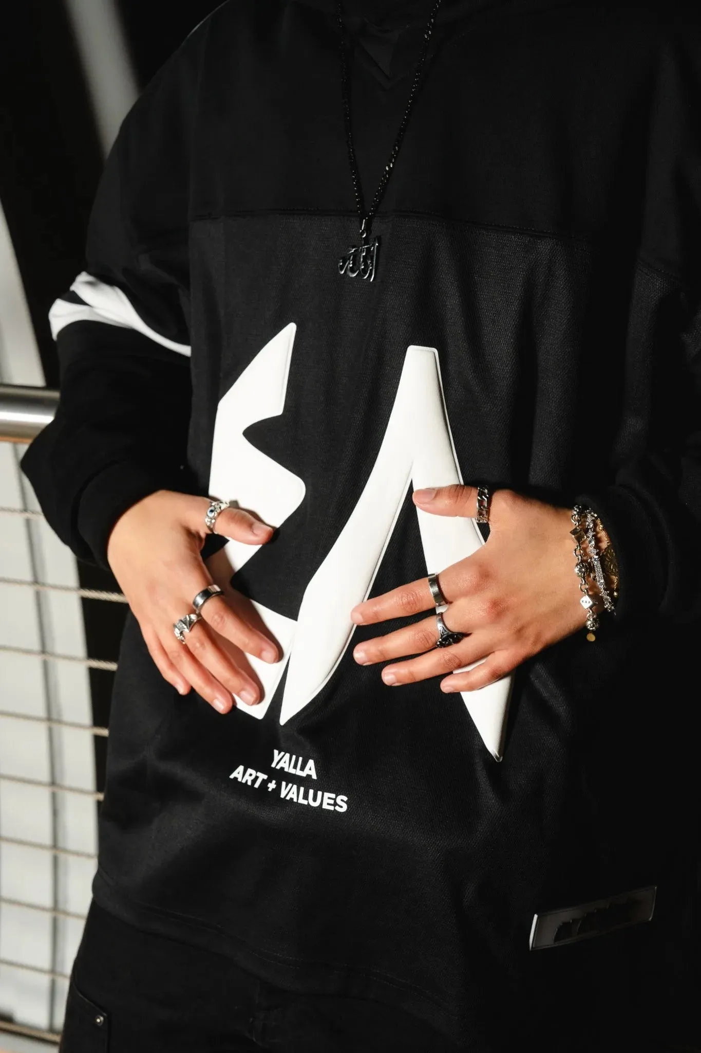 "FORTY EIGHT" Black Jersey