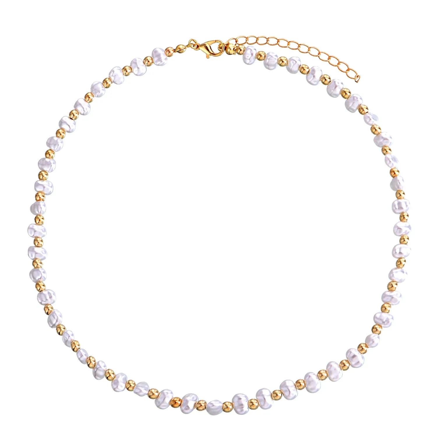 "GOLD" Collier de perles coloré raz du cou - URB1™