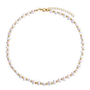 "GOLD" Collier de perles coloré raz du cou - URB1™