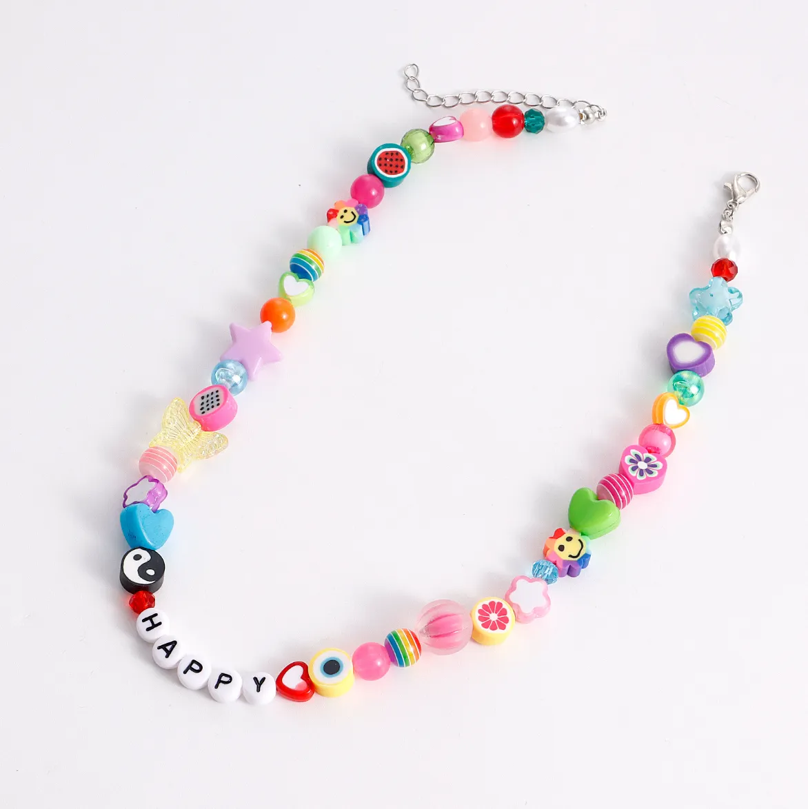 "HAPPY" Collier de Perles Coloré Ras du Cou - URB1™