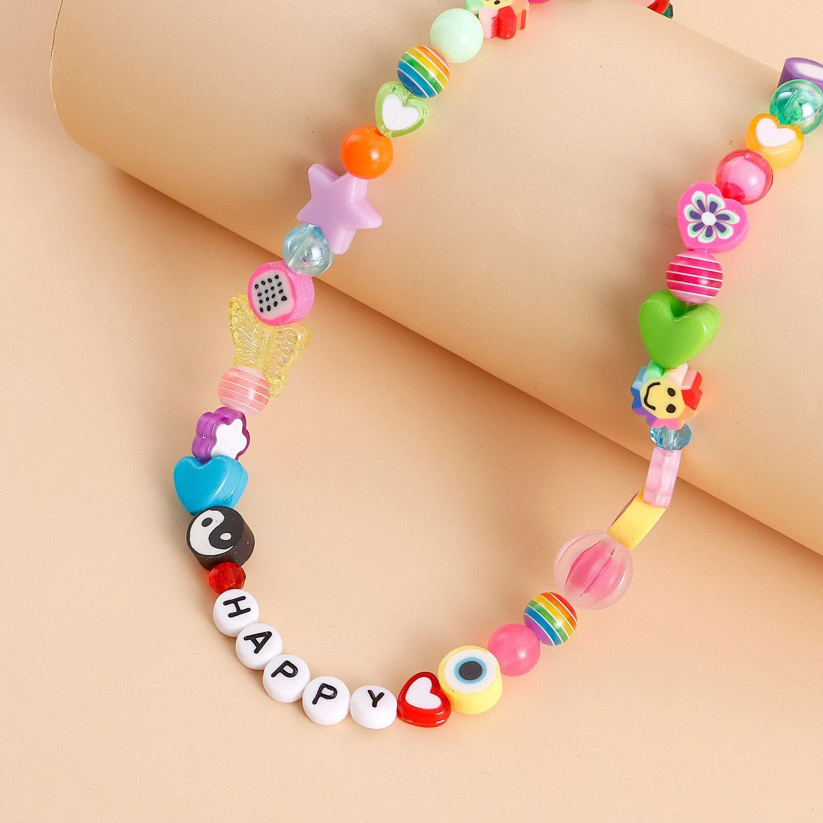 "HAPPY" Collier de Perles Coloré Ras du Cou - URB1™