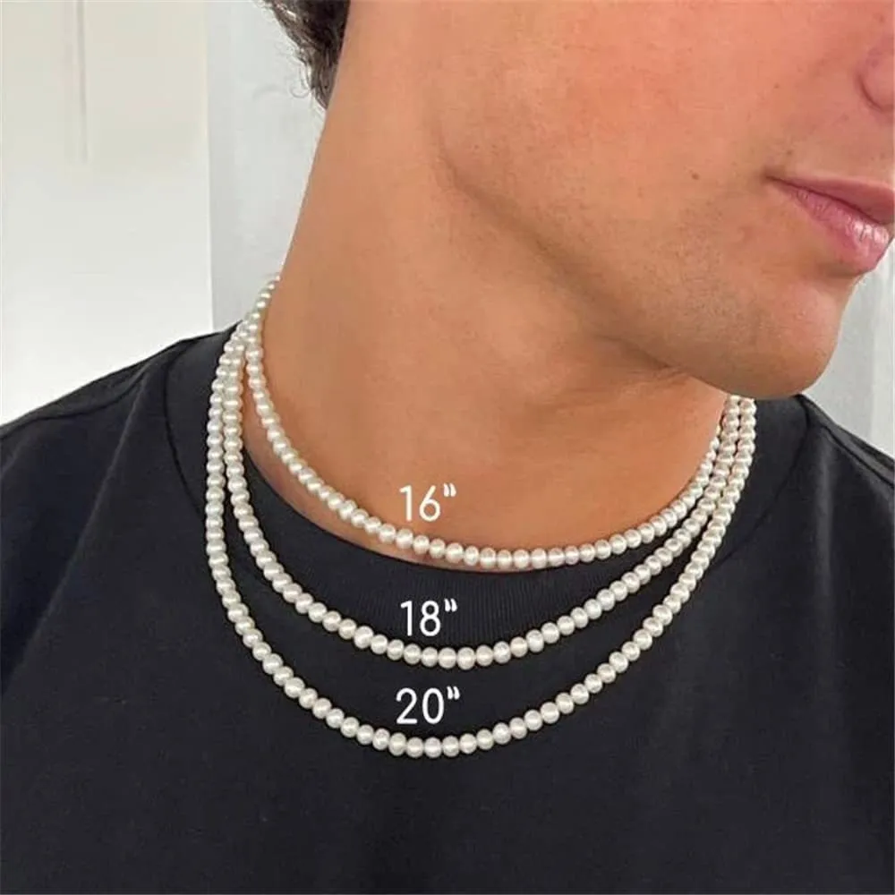 "PEARL" Collier de Perles Ras du cou - URB1™