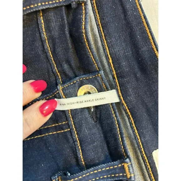 Rag and Bone New York Jeans - Nina High Rise Skinny - Carmen - Size 32