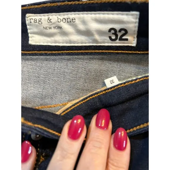 Rag and Bone New York Jeans - Nina High Rise Skinny - Carmen - Size 32