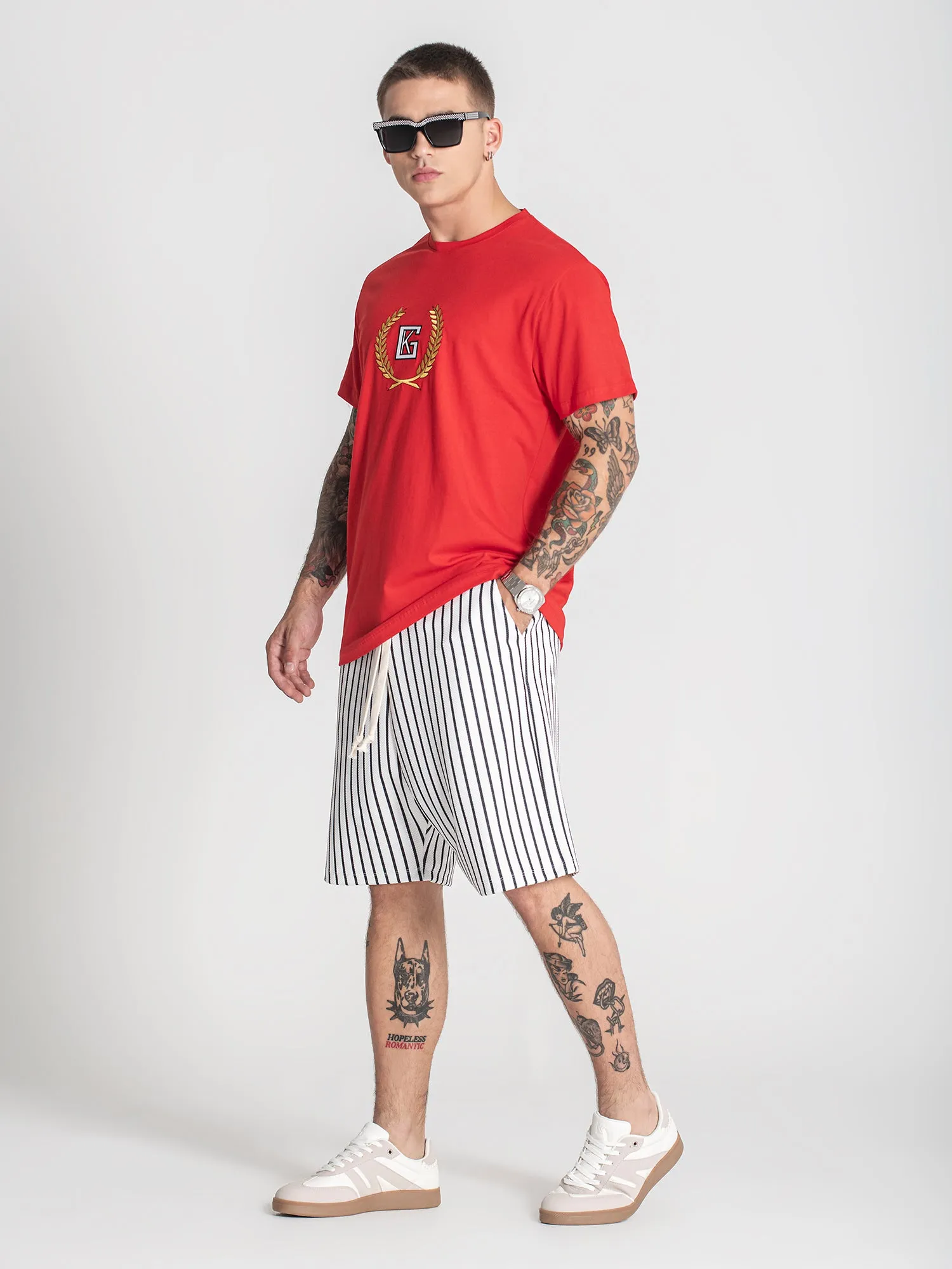 Red Retro Tee
