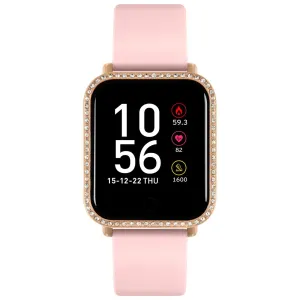 Reflex Active Square Smart Watch - Pink Rose Gold
