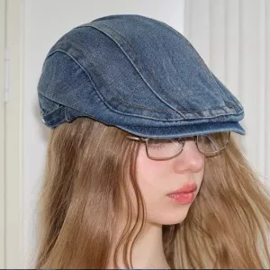 Retro Denim Hats