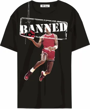 RETRO LABEL BANNED SHIRT (RETRO 1 BRED PATENT)