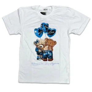 RETRO LABEL Can't Buy Love SHIRT (RETRO 5 UNC UNIVERSITY BLUE)