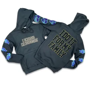 RETRO LABEL Family HOODIE (RETRO 9 light olive)
