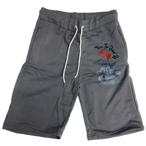 Retro Label From the Grind Up Shorts (Retro 11 Concrete)