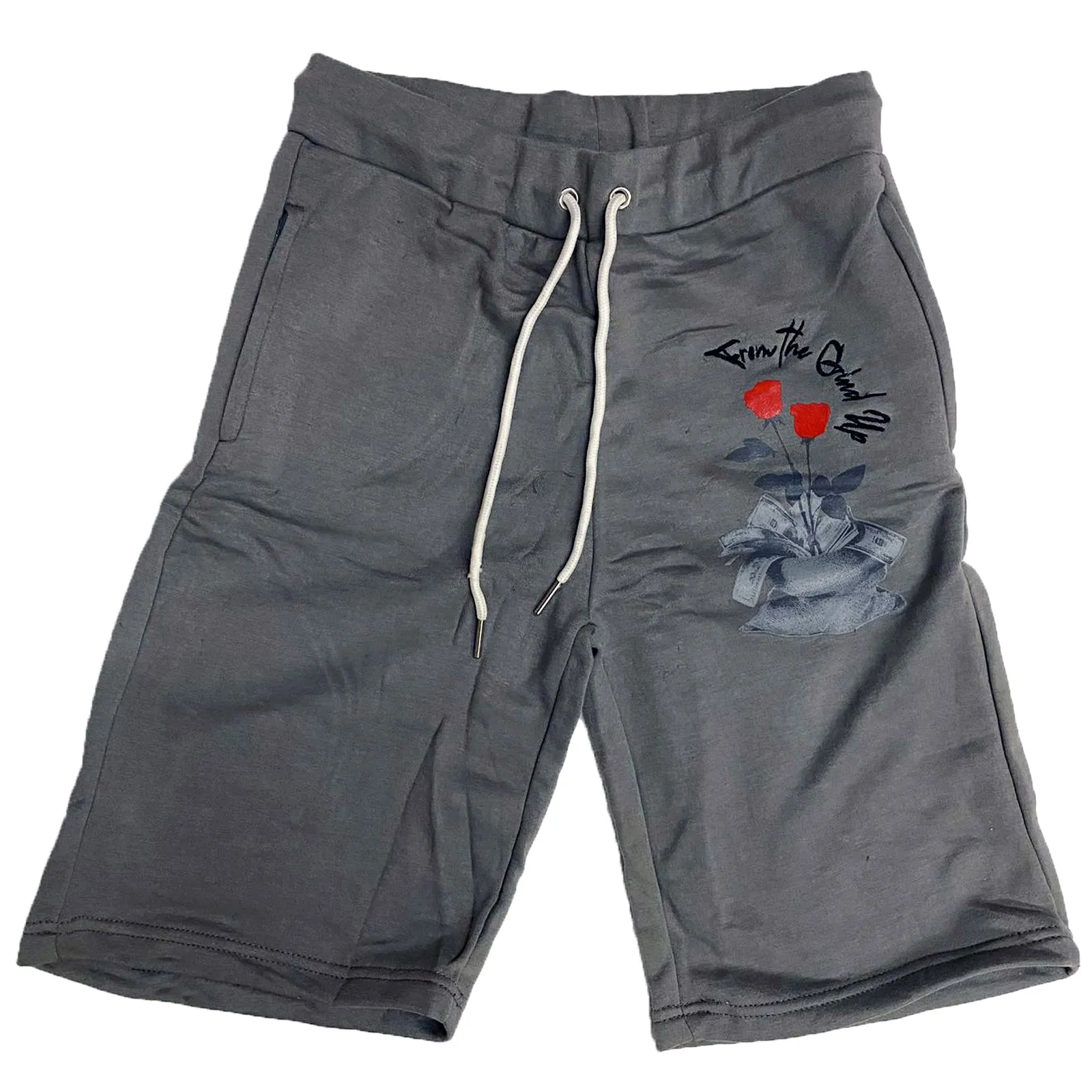 Retro Label From the Grind Up Shorts (Retro 11 Concrete)