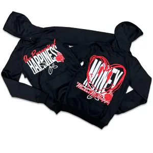 RETRO LABEL Money Makes me Happy HOODIE (RETRO 11 Cherry)