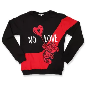 RETRO LABEL NO LOVE CREWNECK (RETRO 4 RED THUNDER)