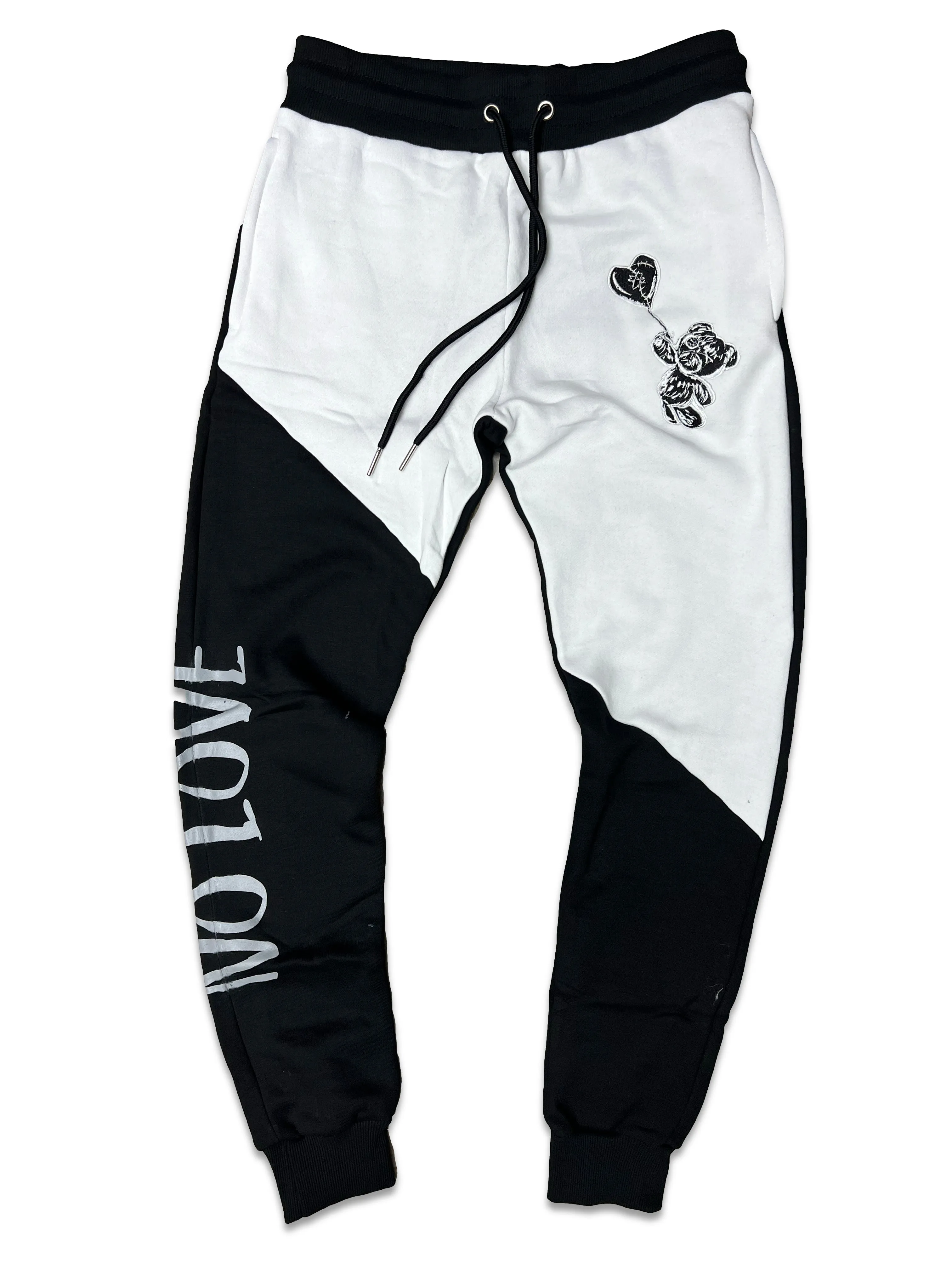 RETRO LABEL No Love JOGGER (RETRO 4 BLACK CANVA)