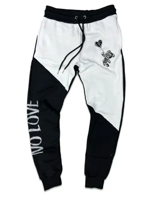RETRO LABEL No Love JOGGER (RETRO 4 BLACK CANVA)