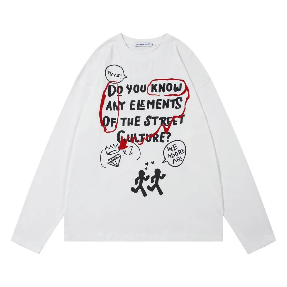Retro Shadow Art Sweatshirt
