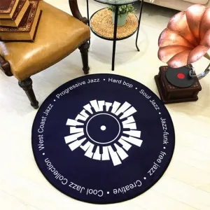 Retro Vinyl Record Rugs