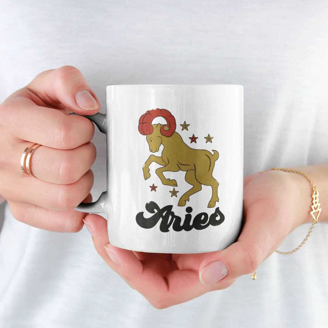 Retro Zodiac Mug - CLEARANCE