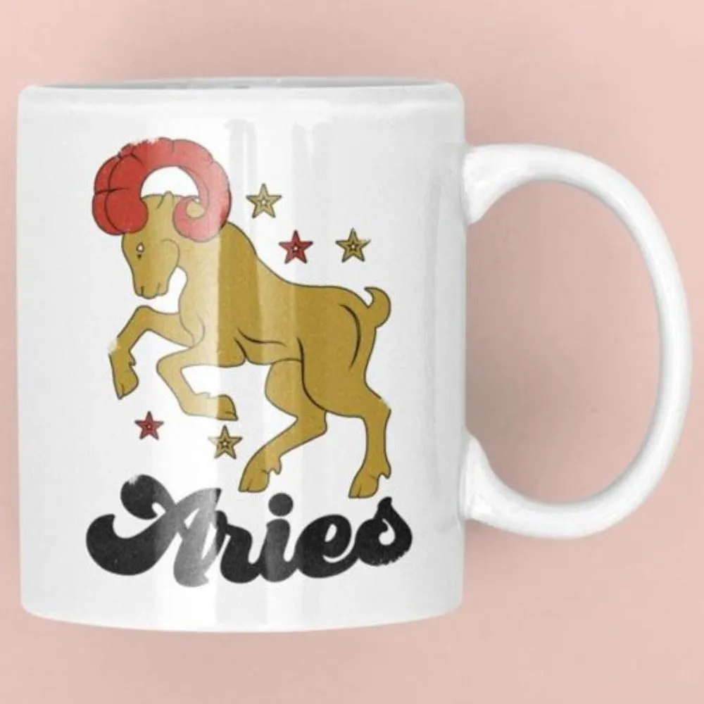 Retro Zodiac Mug - CLEARANCE