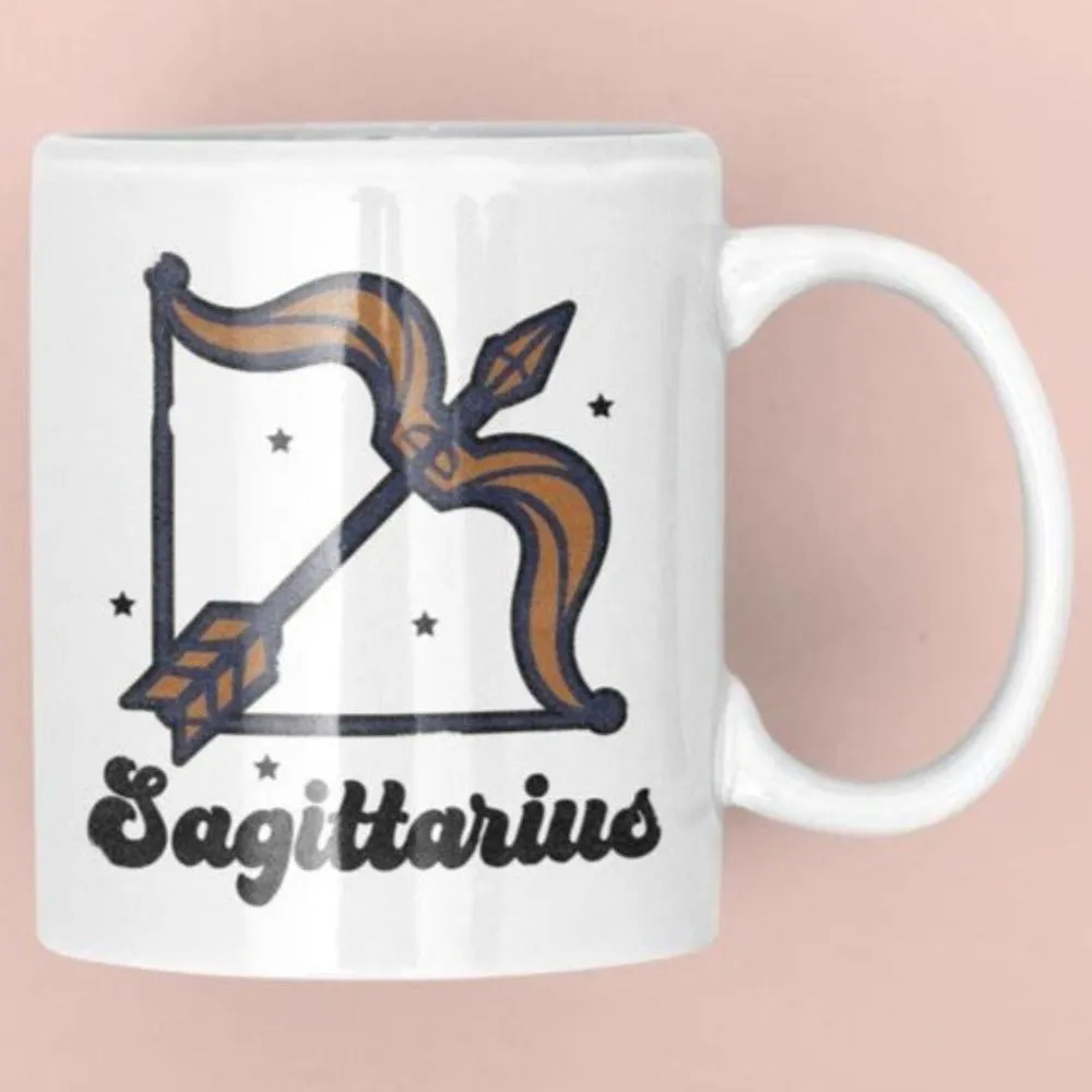 Retro Zodiac Mug - CLEARANCE