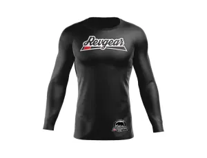 REVGEAR-LONG SLEEVE BJJ RASHGUARD(Black)