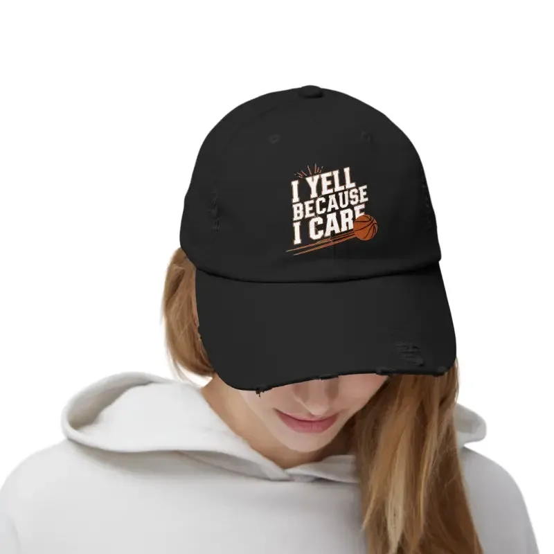 Ruggedly Charming Distressed Cotton Twill Hats