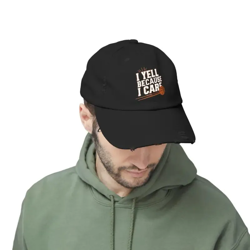 Ruggedly Charming Distressed Cotton Twill Hats