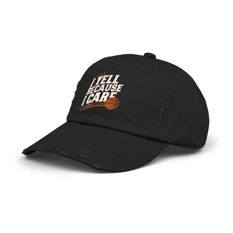 Ruggedly Charming Distressed Cotton Twill Hats